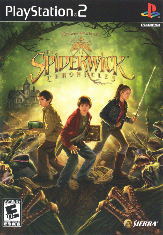 The Spiderwick Chronicles box art for Playstation 2